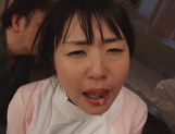 Beautiful teen nurse Tsubomi gets mouthful of hot cum
