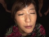 Horny Japanese milf Ichika Kamihata gives head enjoys a massive facial