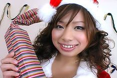 Ashai Karin  Asian Slut In Elf Costume Gets Fucked
