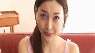 Hot Asian MiLF in Pink Panties