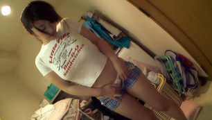 Lovely Japanese model has huge hooters