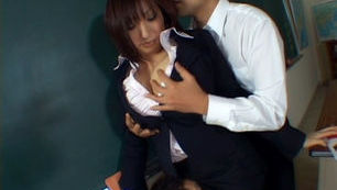 Hinano Sakaki busty Asian teacher