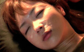 Moe Nishimura Asian babe in hot bukkake