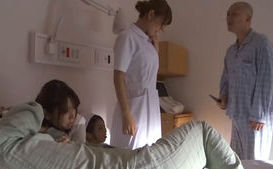 Amazing Japanese AV Models are nurses having rough sex 