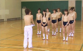 Japanese dolls enjoy life in the half nude world