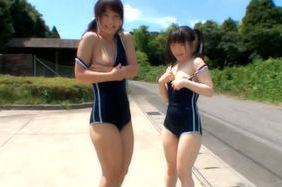 Nonoka Anzu and Nene Mukai Hot and cute Japanese babes