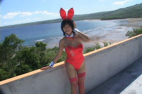 Sasa Handa Sweet sexy Asian babe likes being outside